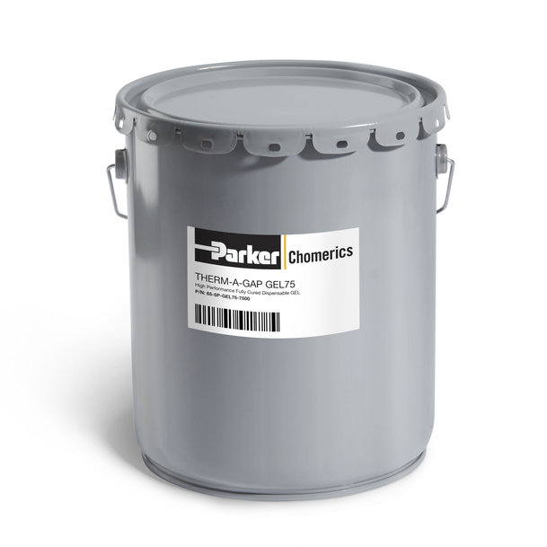 Parker amplia l'offerta di materiali termoconduttivi con THERM-A-GAPTM GEL 75, un nuovo gel termico erogabile monocomponente da 7,5 W/m-K